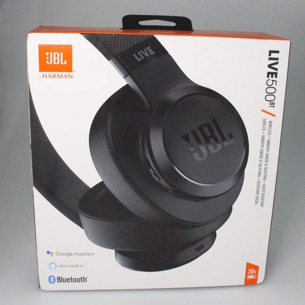 JBL Live 500BT Wireless Bluetooth Headphones BNIB